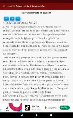 Biblia Latinoamericana android App screenshot 0