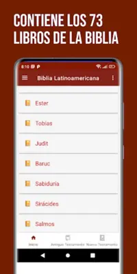 Biblia Latinoamericana android App screenshot 11