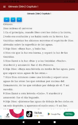 Biblia Latinoamericana android App screenshot 4